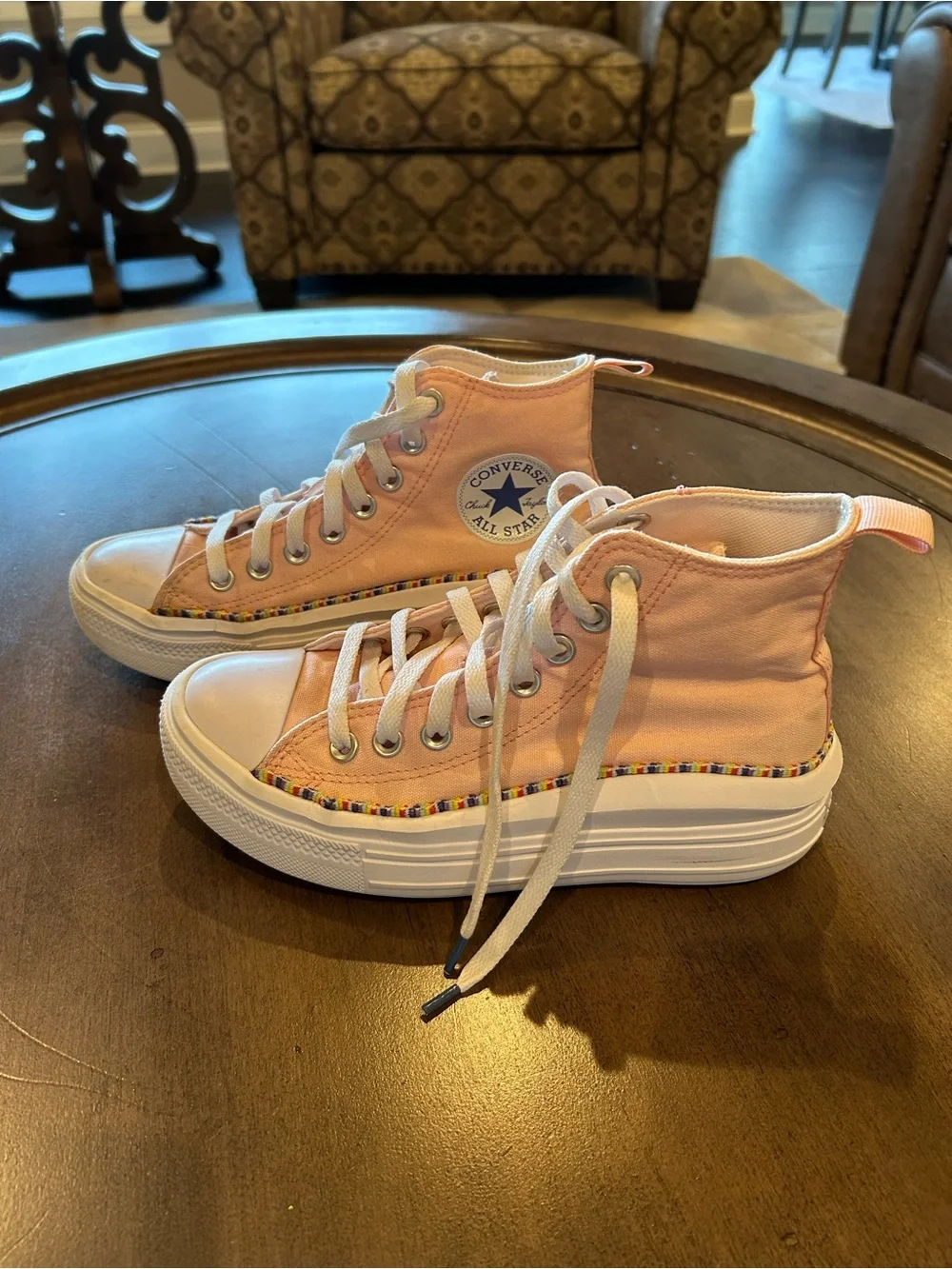 Converse All Star Move Friendship Bracelet Sneaker Big Kids 4.5/Women’s 6.6